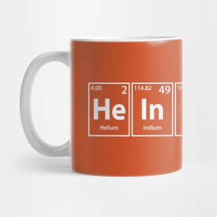 Heinous (He-In-O-U-S) Periodic Elements Spelling Mug